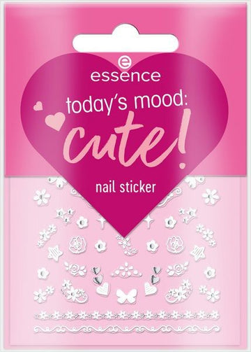 essence today's mood: cute! nail sticker 44pcs